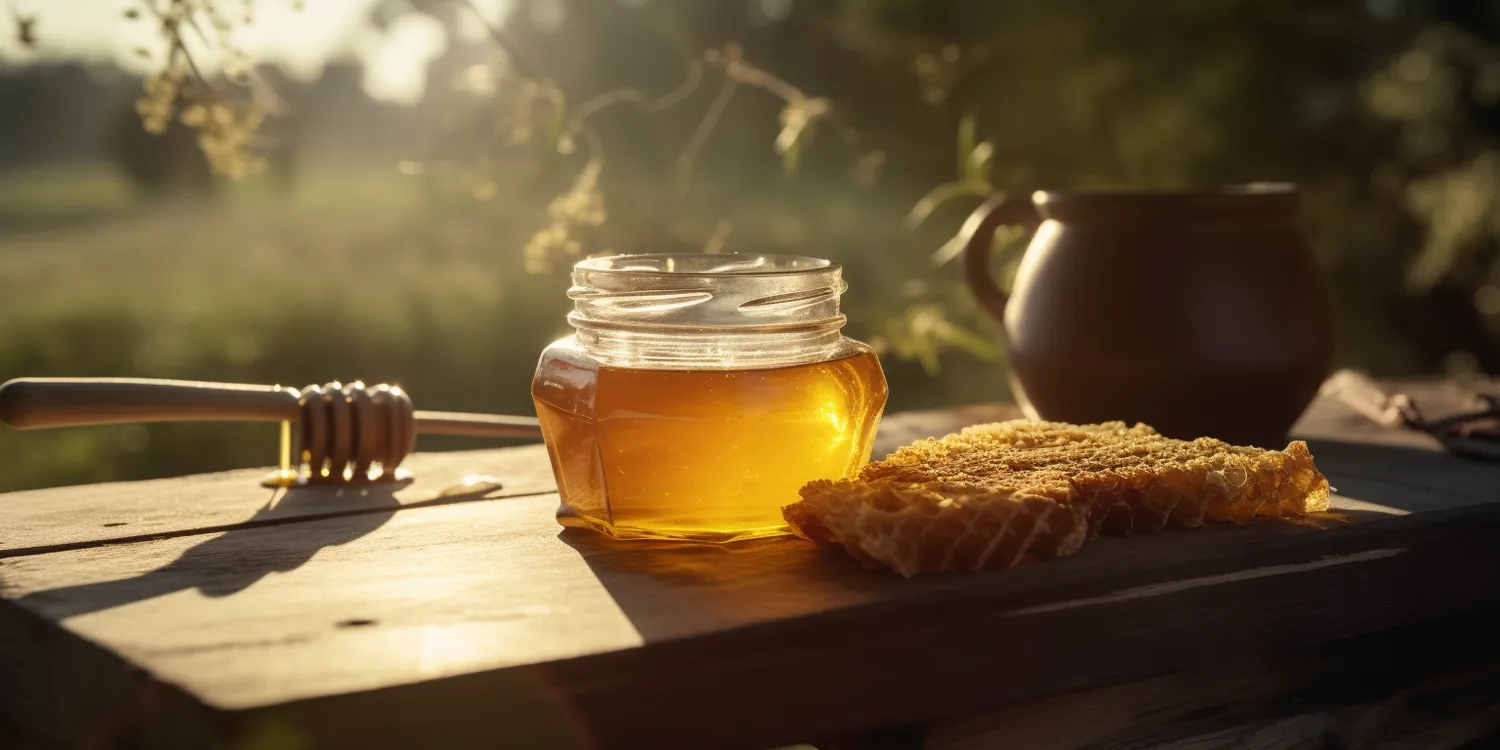 Miód malinowy a cukier