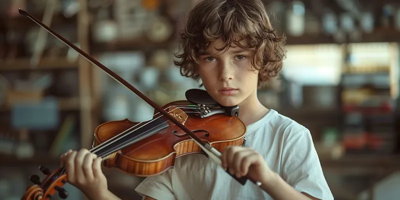 Nauka gry na skrzypcach