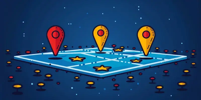 Pozycjonowanie mapa Google